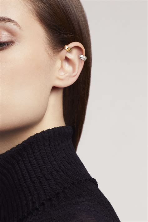 coco chanel ear cuff|chanel earrings hk.